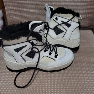 Michael Kors Leather Winter Boots